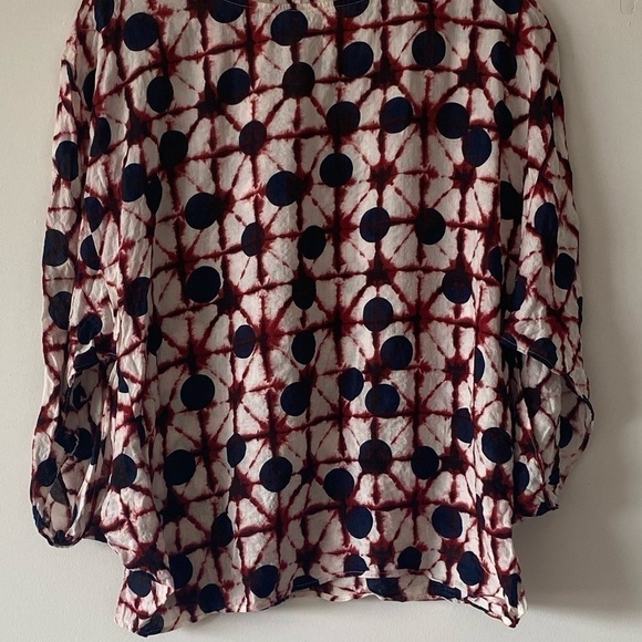 Simple by Suzanne Betro geometric print tunic top.
Size 1X - Picture 3 of 11